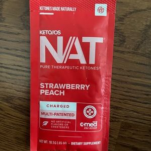 KETO/OS STRAWBERRY PEACH PACKETS
